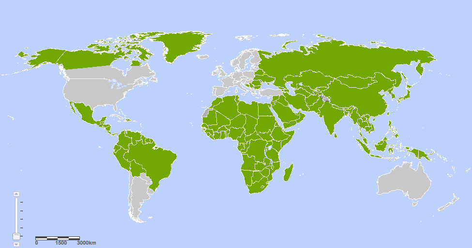 Hepatitis B Verbreitung