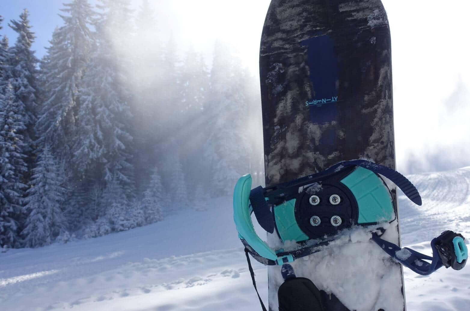 Decathlon Snowboard Test Piste