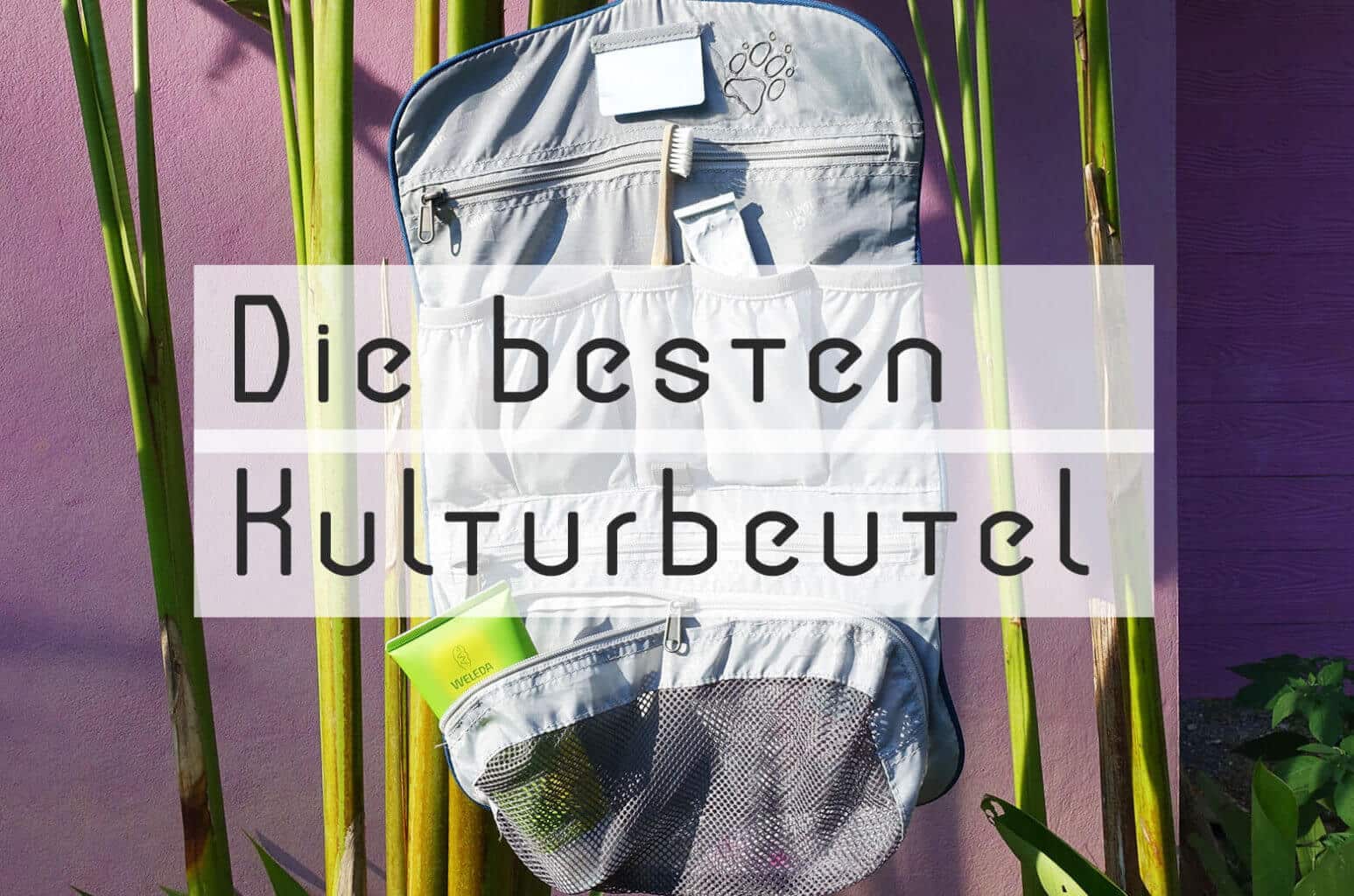 Kulturbeutel zum Aufhängen