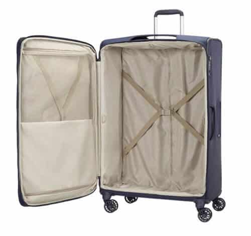 Reisetrolley Samsonite offen