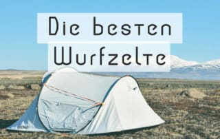 Wurfzelt Test