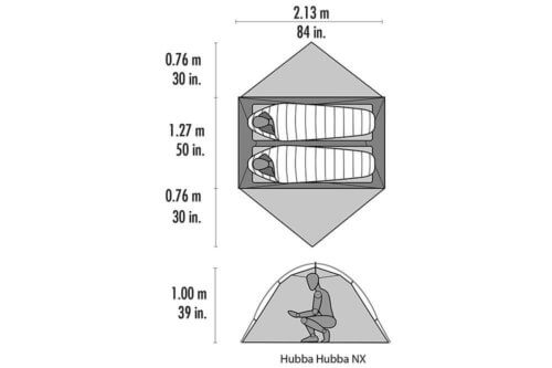 Camping Zelt Test MSR Hubba