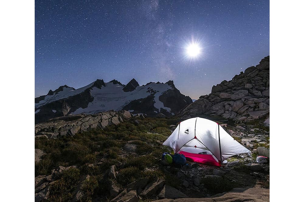 Camping Zelt Test MSR Hubba