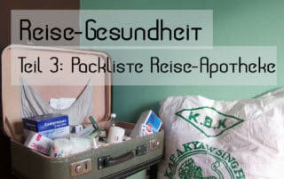 Reiseapotheke Checkliste