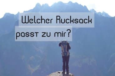 Rucksack Kaufberatung