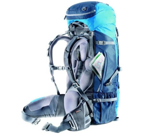 Trekkingrucksack Deuter Aircontact Seite